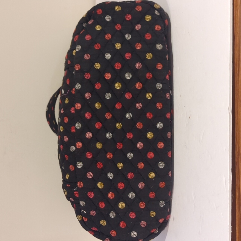 Vera Bradley Villager Havanna Dot Quilted Tote/Shoulder Bag - Picture 9 of 10
